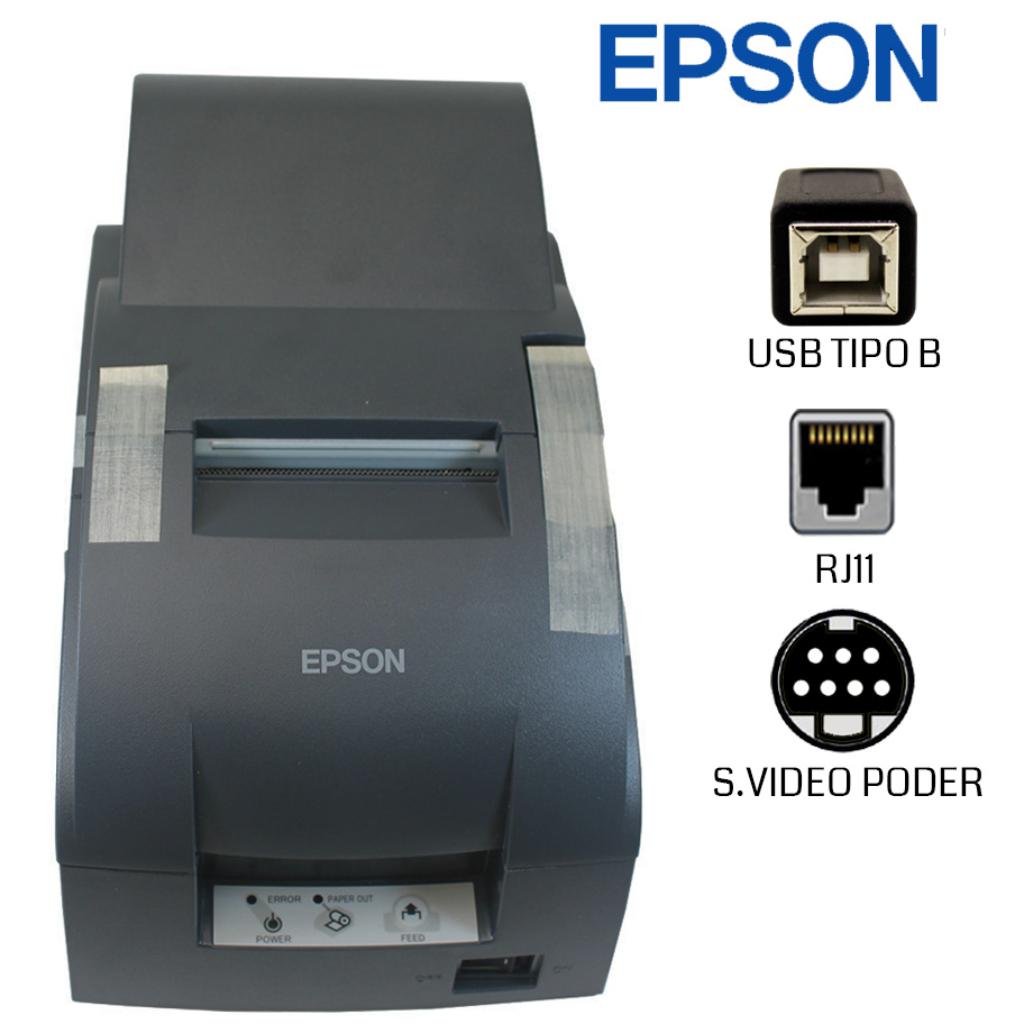 IMPRESORA SEMI NUEVA EPSON TMU220D – USB/SERIAL_2