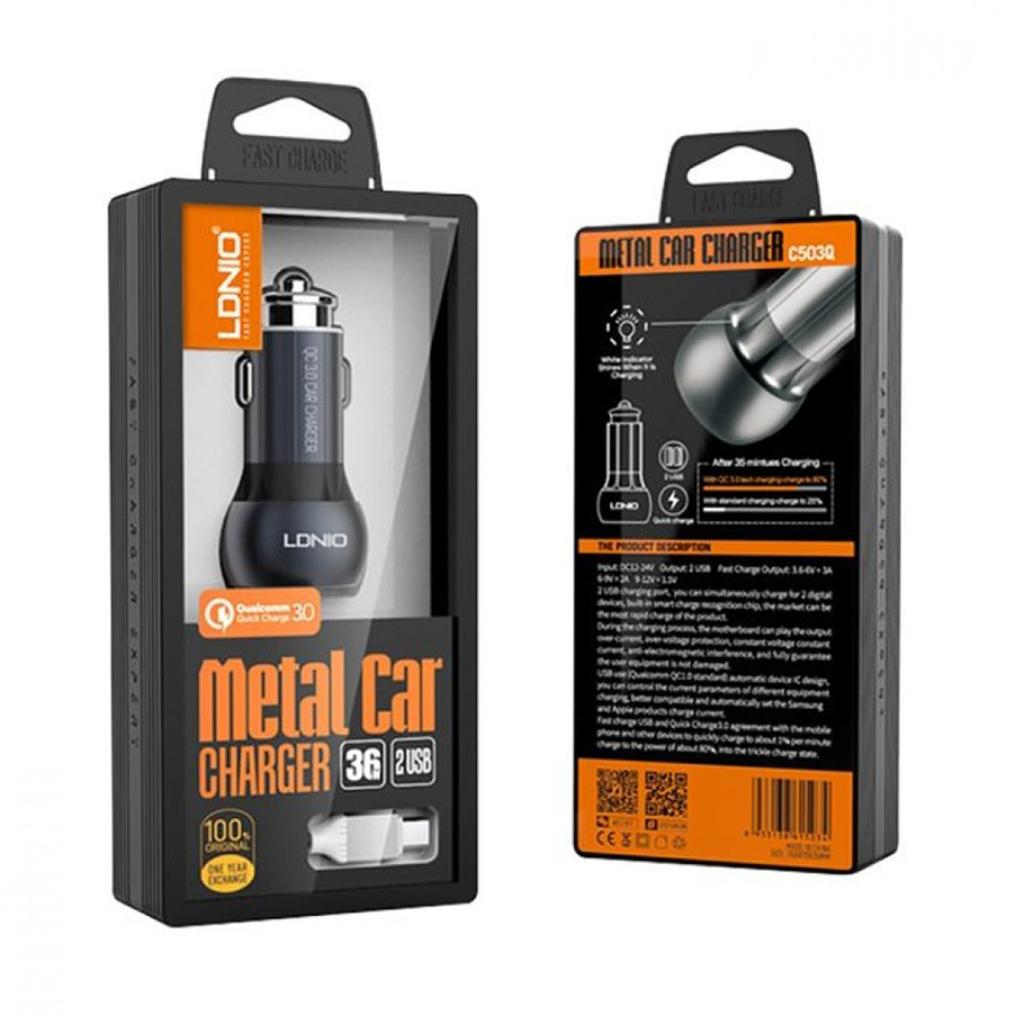 CARGADOR DE AUTO LDNIO CON 2 USB QC3_2