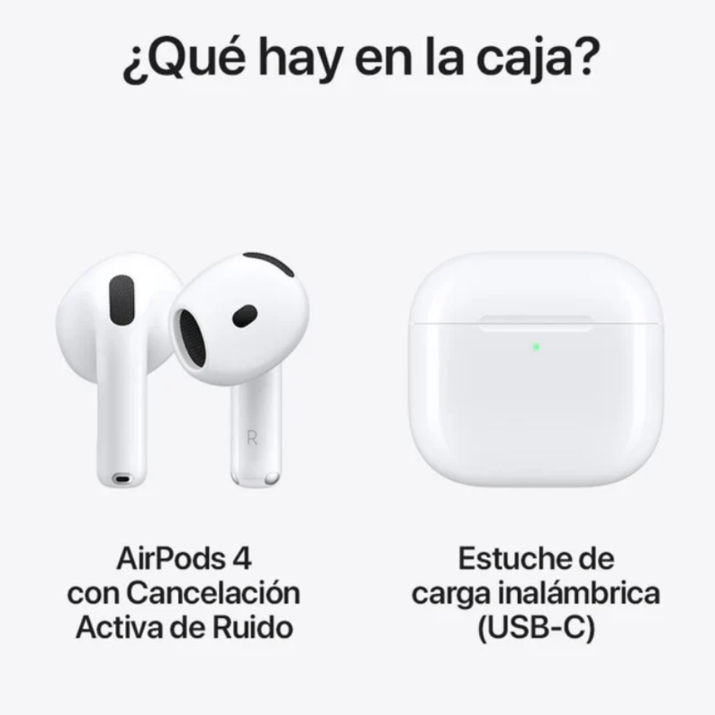 AUDIFONOS APPLE AIRPODS 4 CON CANCELACION ACTIVA DE RUIDO_3