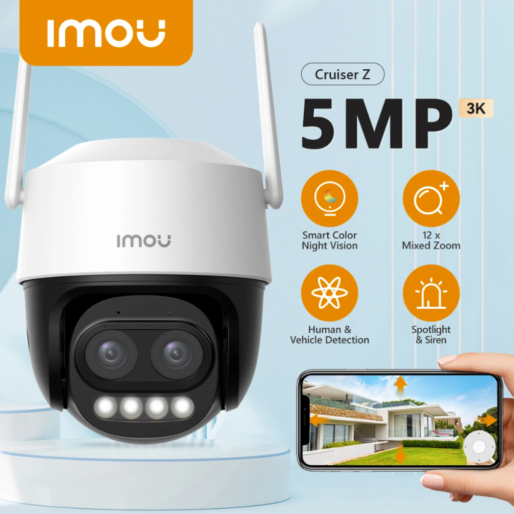 CAMARA IP/PT IMOU 5MP CRUISER Z DOBLE LENTE - 3K_1