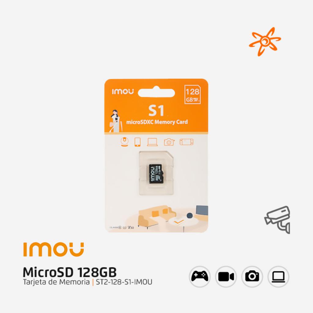 MEMORIA MICRO SD IMOU VIDEO VIGILANCIA 128GB CLASE 10_1