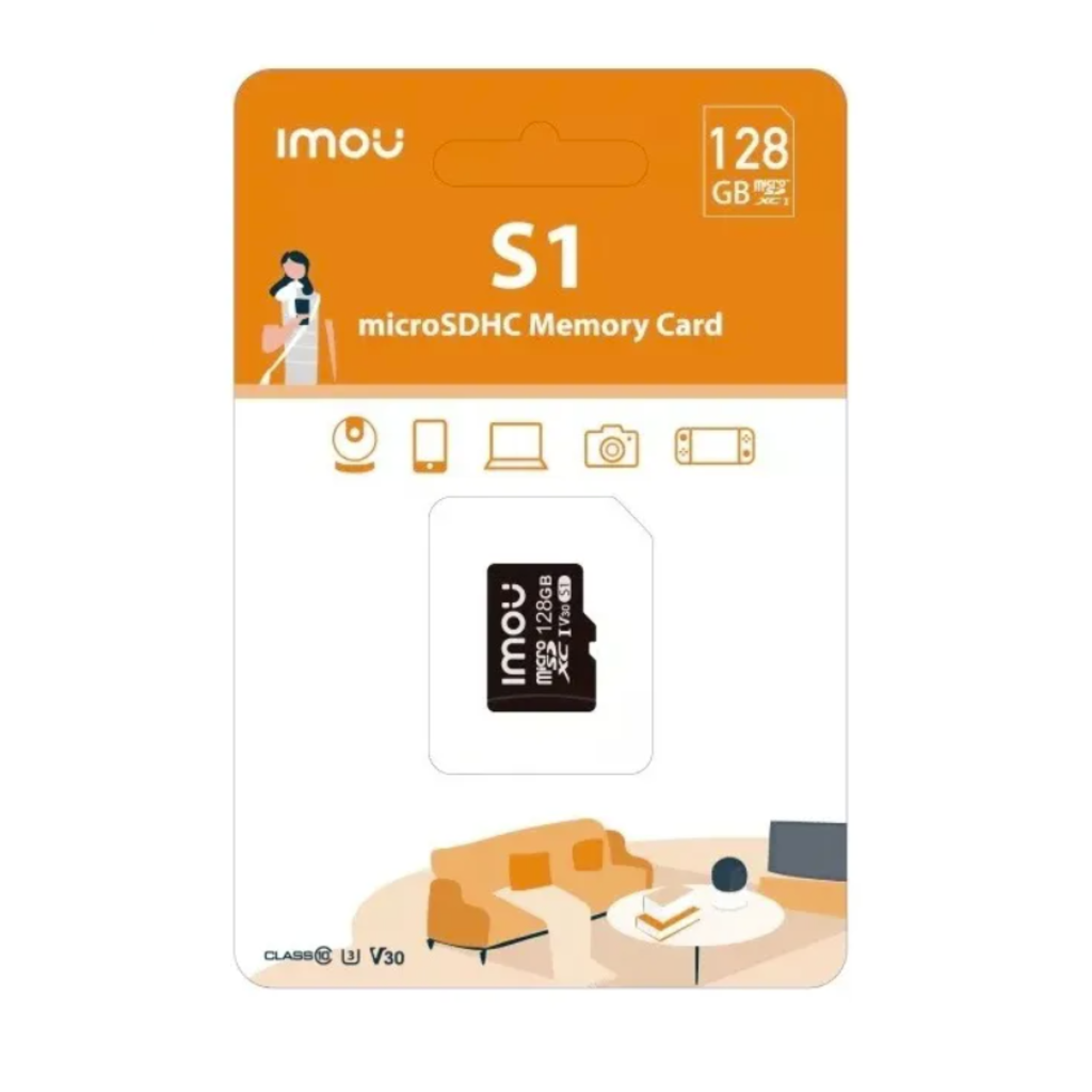 MEMORIA MICRO SD IMOU VIDEO VIGILANCIA 128GB CLASE 10 - Tech4all Colombia