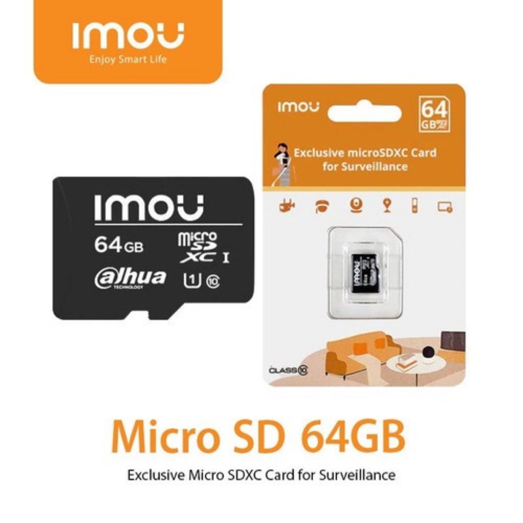 MEMORIA MICRO SD IMOU VIDEO VIGILANCIA 64GB CLASE 10_2
