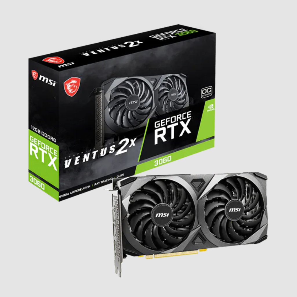 TARJETA GRAFICA MSI GEFORCE RTX 3060  VENTUS 2X 12G - Tech4all Colombia